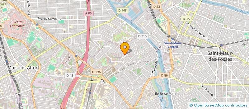 localisation de l'entreprise NST TRANSPORTS à CRETEIL