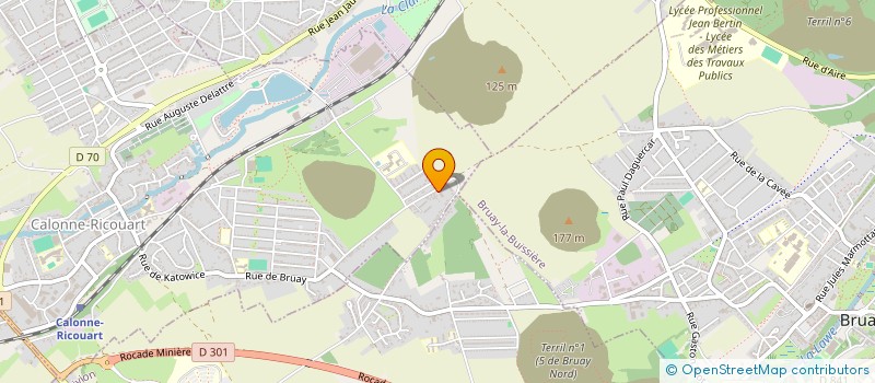 localisation de l'entreprise NSTC  CALONNE-RICOUART