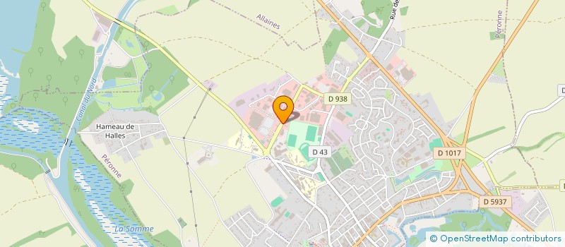 localisation de l'entreprise NSTC INVEST  PERONNE