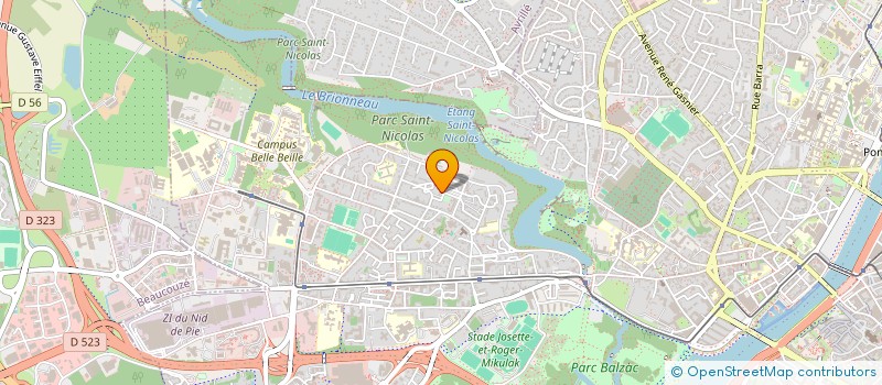 localisation de l'entreprise NSTCR AUTO-ECOLE à ANGERS