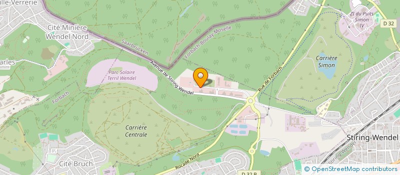 localisation de l'entreprise NSTI LIL  FORBACH