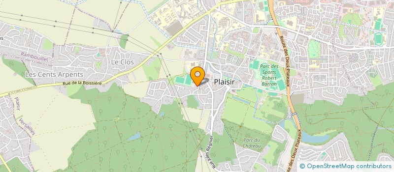 localisation de l'entreprise NSV INVESTISSEMENTS  PLAISIR