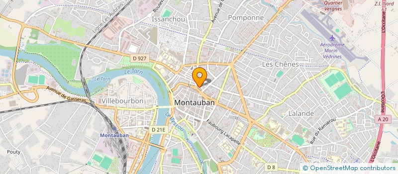 localisation de l'entreprise NSX  MONTAUBAN