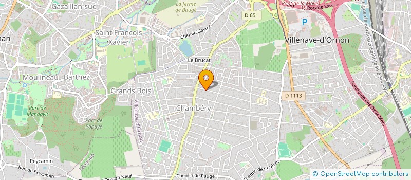 localisation de l'entreprise NT 360  VILLENAVE-D'ORNON