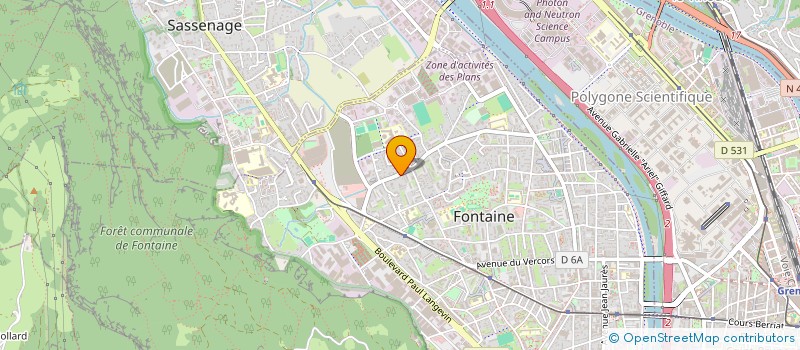 localisation de l'entreprise NT  FONTAINE