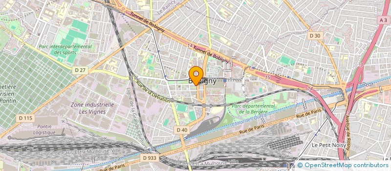 localisation de l'entreprise NT-BAT à DRANCY