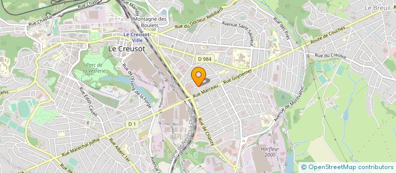 localisation de l'entreprise NT BATIMENT  LE CREUSOT