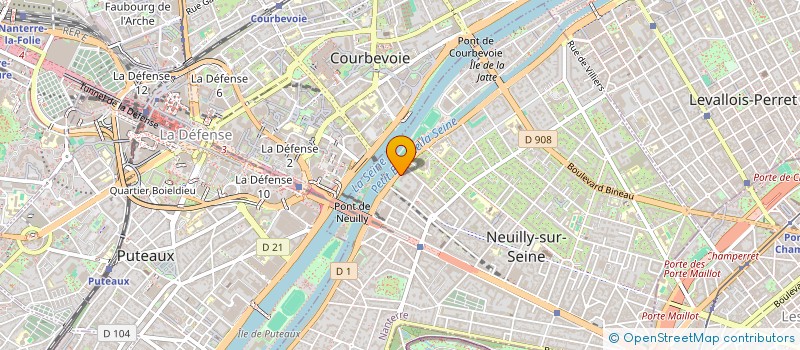 localisation de l'entreprise NT CAPITAL à NEUILLY-SUR-SEINE