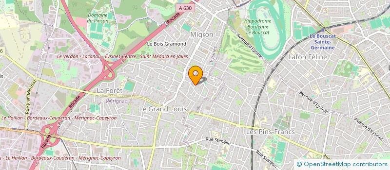 localisation de l'entreprise NT CONCEPT à EYSINES
