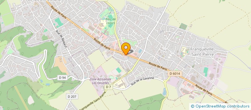 localisation de l'entreprise NT DISTRIBUTION  FRANQUEVILLE-SAINT-PIERRE