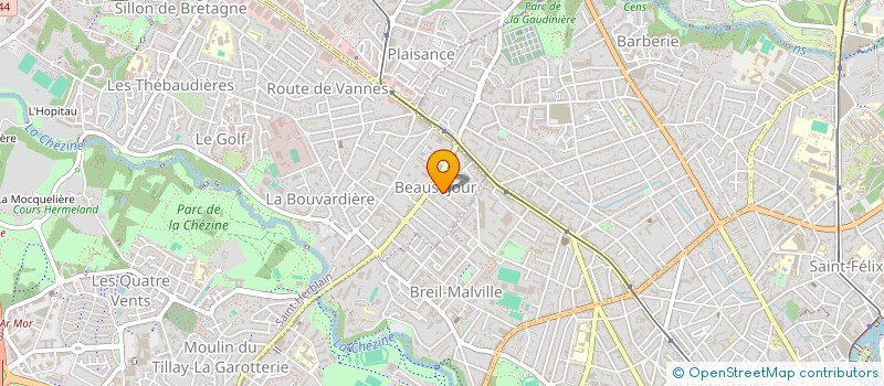 localisation de l'entreprise NT FOODS à SAINT-HERBLAIN