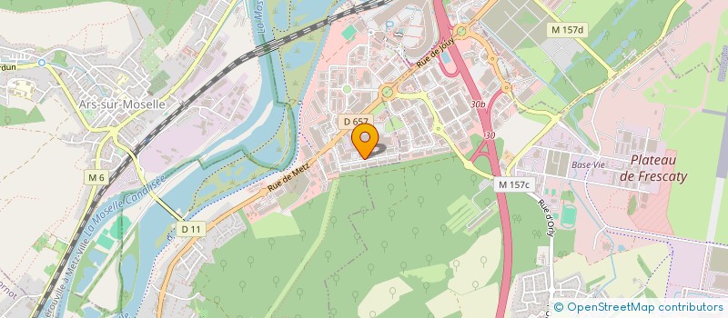 localisation de l'entreprise NT LABS  JOUY-AUX-ARCHES