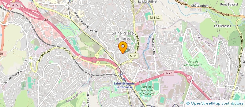 localisation de l'entreprise NT LHOTSE  SAINT-PRIEST-EN-JAREZ