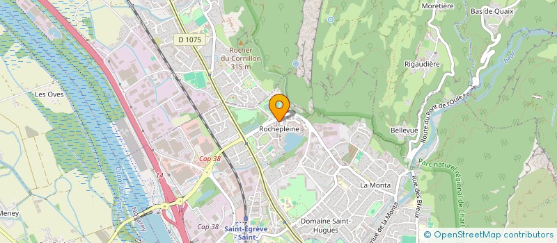 localisation de l'entreprise NT MACONNERIE  SAINT-EGREVE