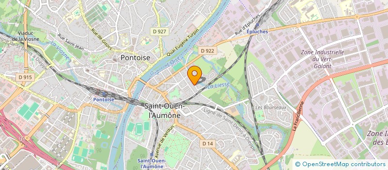 localisation de l'entreprise NT PROTEC à SAINT-OUEN-L'AUMONE
