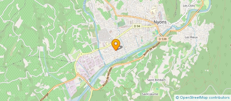 localisation de l'entreprise NT PROVENCE à TOURNON-SUR-RHONE