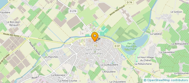 localisation de l'entreprise NT TN  SAINT-JULIEN-DE-CONCELLES