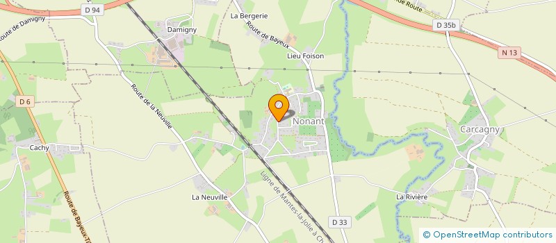 localisation de l'entreprise NT2L FAMILY  NONANT