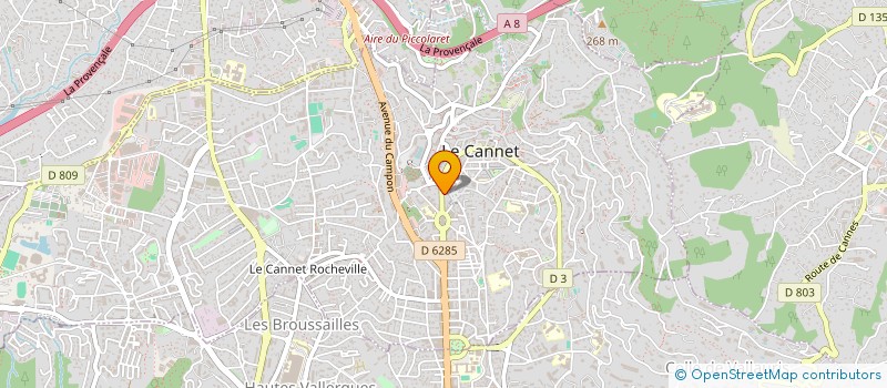 localisation de l'entreprise NTA GROUP  LE CANNET