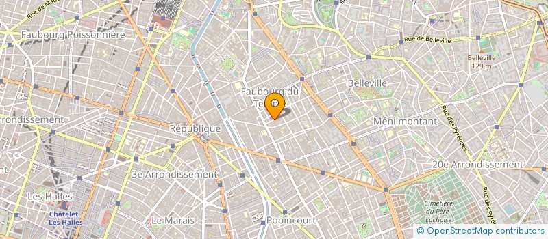 localisation de l'entreprise NTA - NEO TANER ARCHITECTE  PARIS