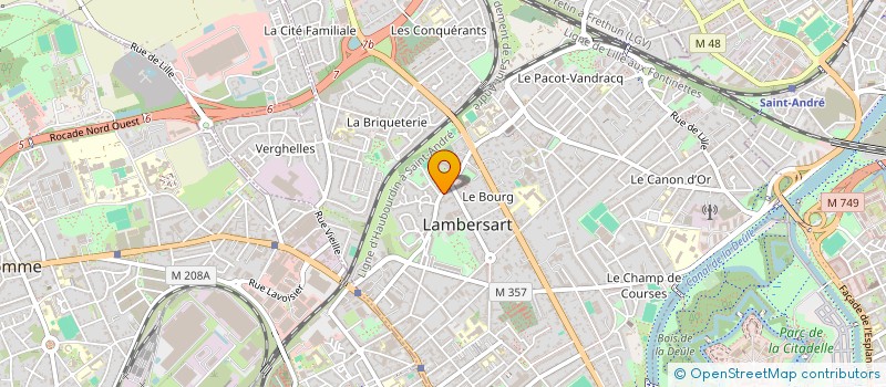 localisation de l'entreprise NTA NIVESSE TASNIERE ASSOC à LAMBERSART