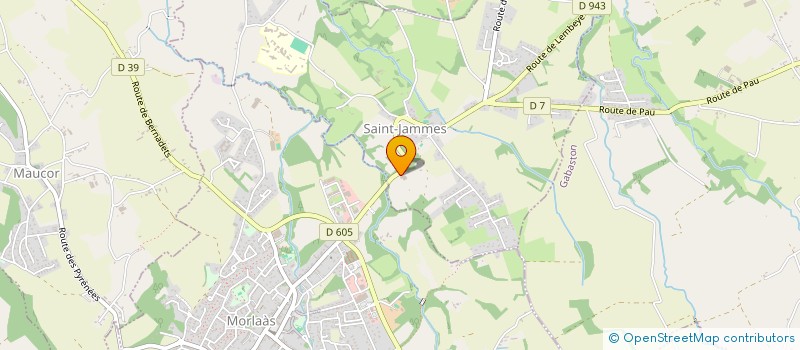 localisation de l'entreprise NTAP à SAINT-JAMMES