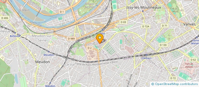 localisation de l'entreprise NTC CONSULTING à ISSY-LES-MOULINEAUX