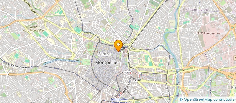 localisation de l'entreprise NTD à MONTPELLIER