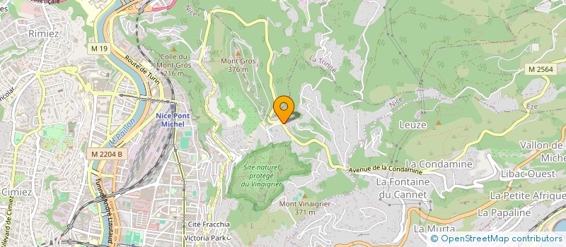 localisation de l'entreprise NTD CONSEIL à NICE
