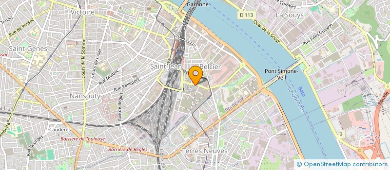 localisation de l'entreprise NTECH COMMUNICATION à BORDEAUX