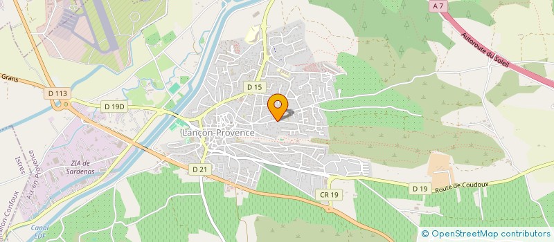 localisation de l'entreprise NTECH GROUP  LANCON-PROVENCE