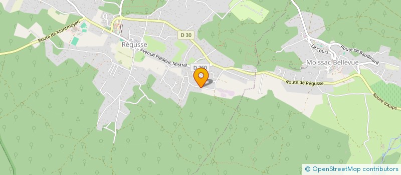 localisation de l'entreprise NTEN à REGUSSE