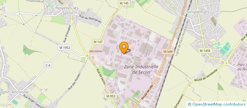 localisation de l'entreprise NTEX  SECLIN