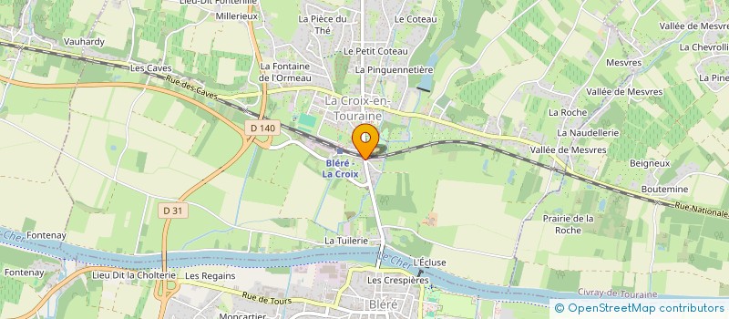 localisation de l'entreprise NTF  CHISSEAUX