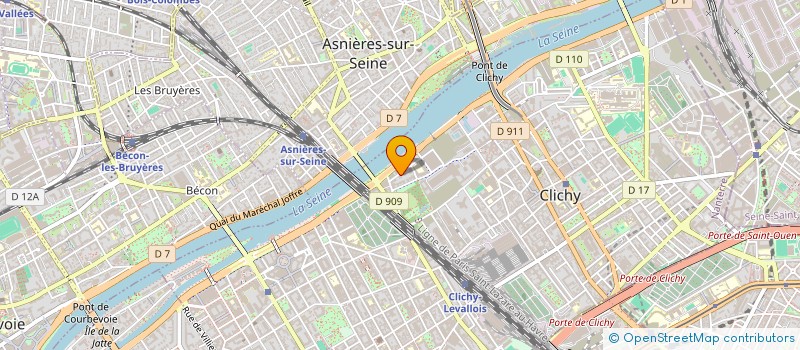 localisation de l'entreprise NTH à CLICHY
