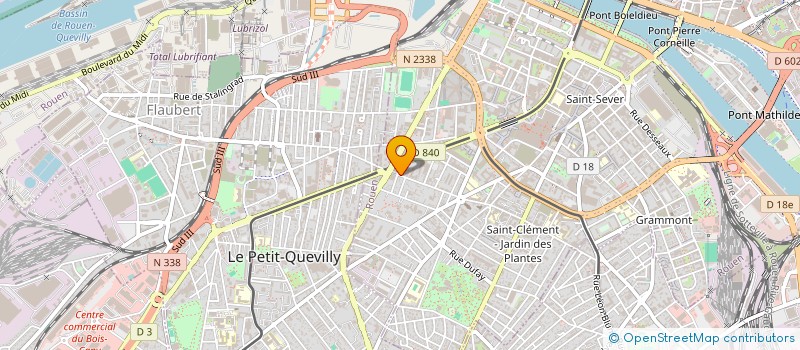 localisation de l'entreprise NTH ARTISANS à ROUEN