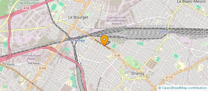 localisation de l'entreprise NTH CONSTRUCTION à DRANCY