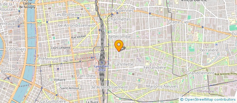 localisation de l'entreprise NTHV  LYON