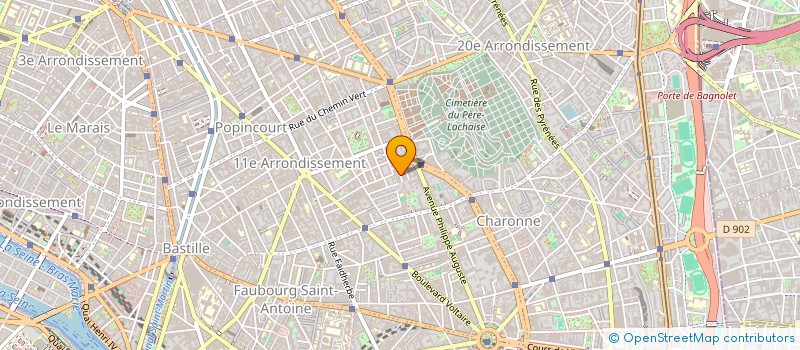 localisation de l'entreprise NTI NAKO  PARIS