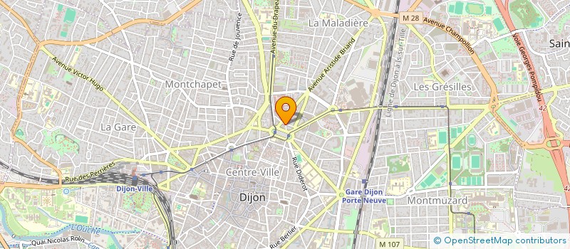 localisation de l'entreprise NTJ  DIJON