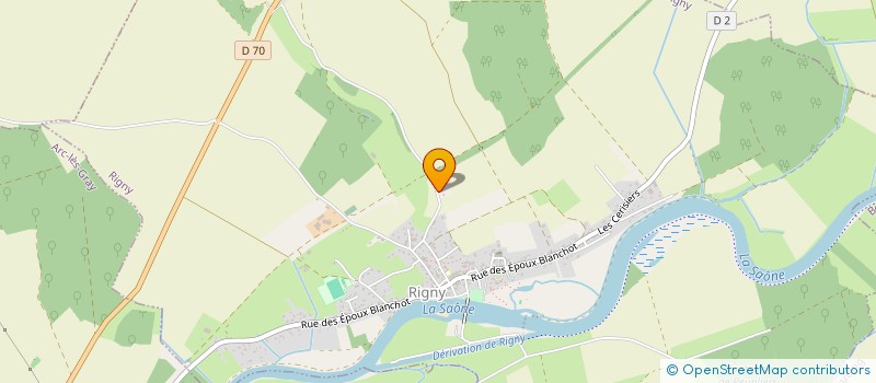 localisation de l'entreprise NTJE GRISOUARD  RIGNY