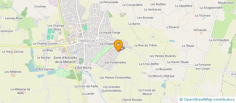 localisation de l'entreprise NTK CONSULTING  MELESSE