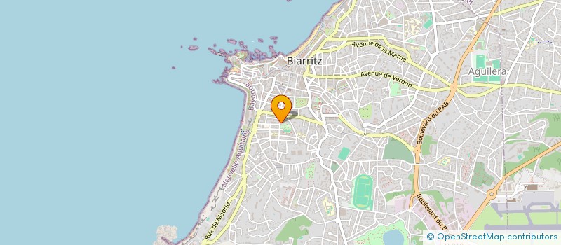 localisation de l'entreprise NTL à BIARRITZ