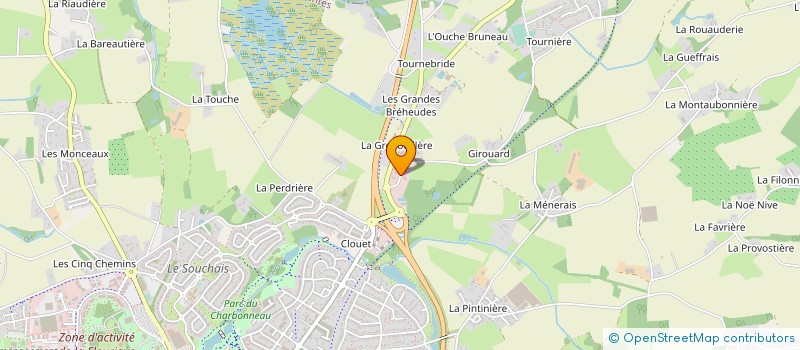 localisation de l'entreprise NTL FRANCE  CARQUEFOU