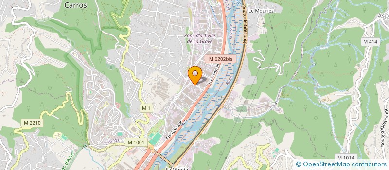 localisation de l'entreprise NTM ALU NOUVEL.TECHNIQ.MENUIS.ALU à CARROS