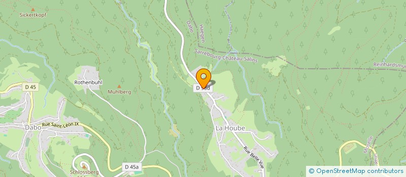 localisation de l'entreprise NTN  DABO