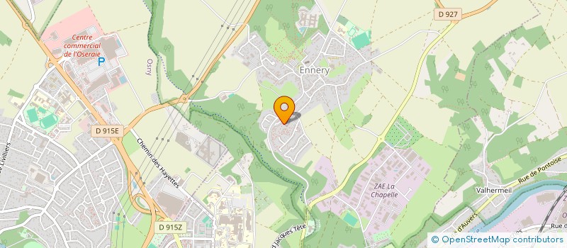 localisation de l'entreprise NTN  ENNERY