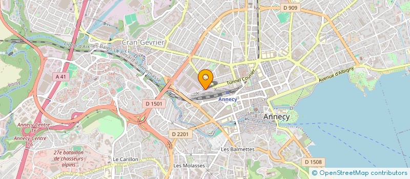 localisation de l'entreprise NTN EUROPE  ANNECY