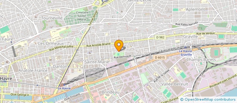 localisation de l'entreprise NTRANSDEM PRO  LE HAVRE