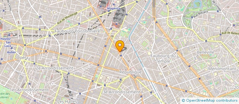 localisation de l'entreprise NTRH  PARIS